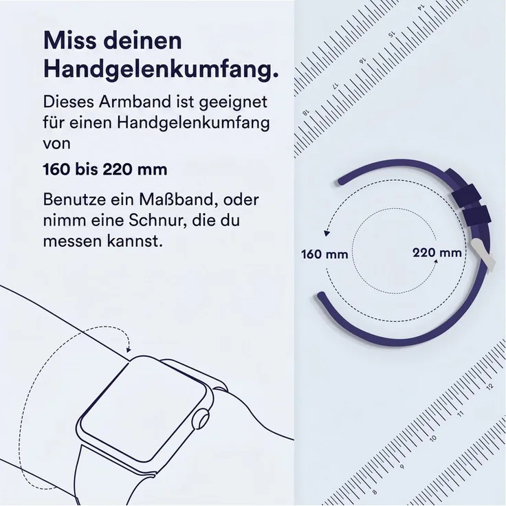 imoshion Ocean Silikonarmband für Samsung Galaxy Watch Ultra 2 (2026), atmungsaktiv und wasserfest mit doppeltem Schnallenverschluss