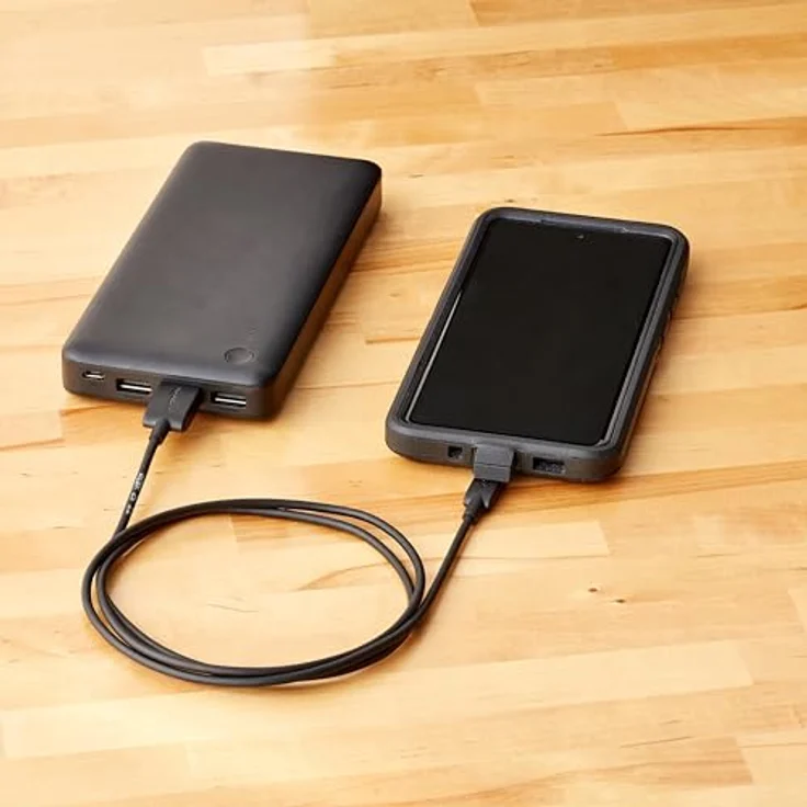 AmazonBasics 7A82V4 Verbindungskabel, USB 2.0, USB-A-Stecker auf Micro-USB-B-Stecker (1 Stück), 0,9 m, Schwarz - Preisvergleich – Bild 6