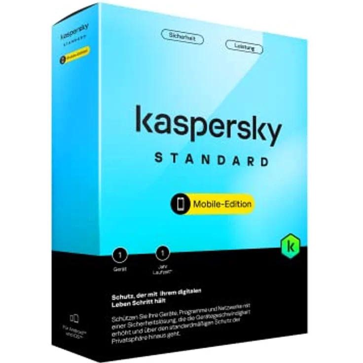 Kaspersky Mobile|1 Gerät|1 Jahr|Android|Aktivierungscode in Standardverpackung – Bild 1