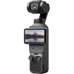 DJI Osmo Pocket 4 Standard Combo, Pocket-Gimbal-Vlog-Kamera mit 1″ CMOS, 4K/240fps, 3-Achsen-Stabilisierung, 2× verlustfreier Zoom, 107 GB Speicher
