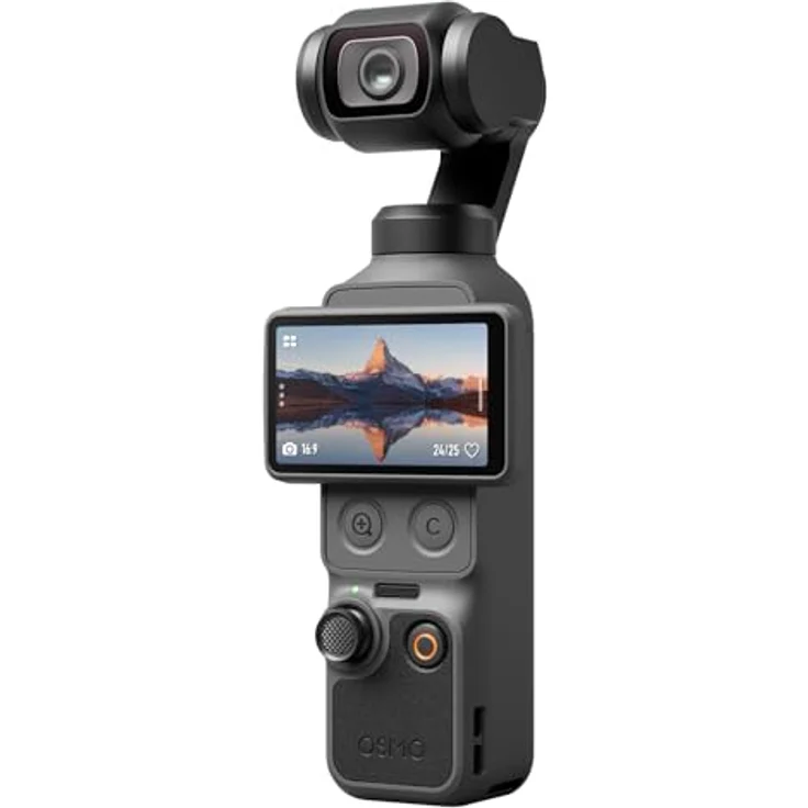 DJI Osmo Pocket 4 Standard Combo, Pocket-Gimbal-Vlog-Kamera mit 1″ CMOS, 4K/240fps, 3-Achsen-Stabilisierung, 2× verlustfreier Zoom, 107 GB Speicher – Bild 1