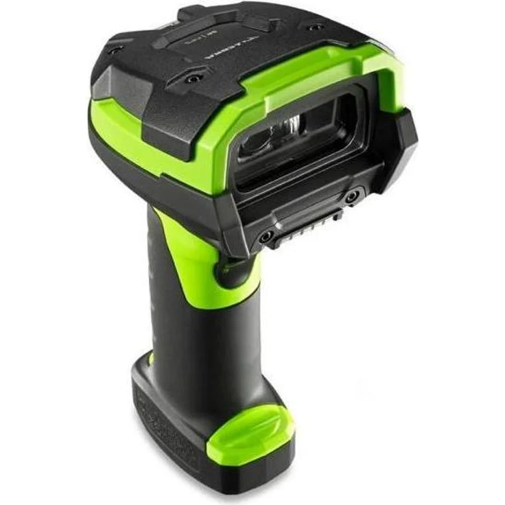 Zebra DS3678-SR, Tragbarer Barcode-Scanner für 1D- und 2D-Barcodes, USB Kit, grün, robuste Bauweise für raue Umgebungen