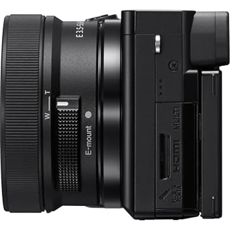 Sony Alpha 6100 | APS-C Spiegellose Kamera | Bundle mit Sony 16-50mm & 55-210 Objektiv | Schneller 0,02s Autofokus mit Augenerkennung für Mensch und Tier, 4K-Filmaufnahmen und neigbares Display – Bild 5