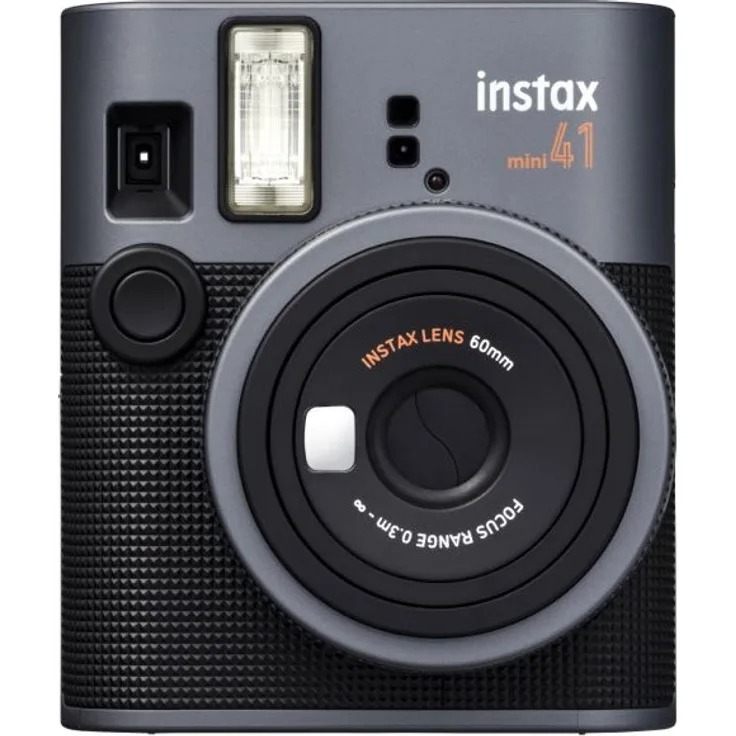 Fujifilm Instax Mini 41 - Sofortbildkamera schwarz-silber