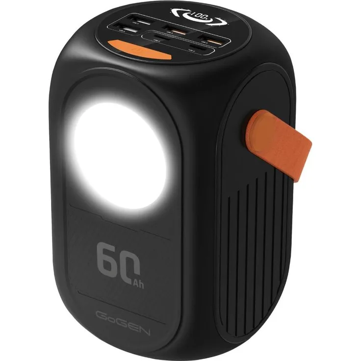 GoGen PB600001B, Powerbank 60000 mAh, schwarz