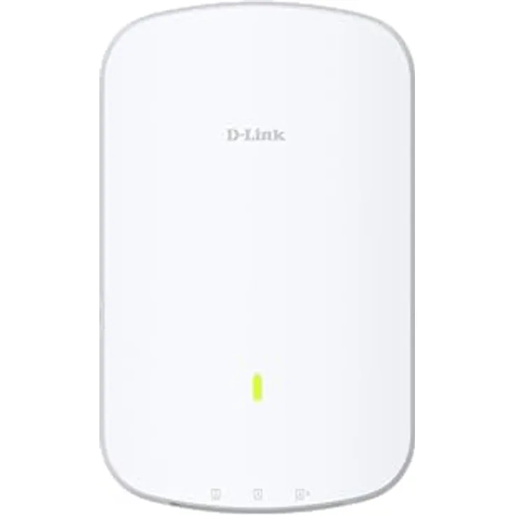 D-Link DAP-X3060W AX3000 Wall Plate Wi-Fi 6 Access Point, Dualband 2402 + 574 Mbit/s, PoE, 3 Gigabit-Downlink-Ports, WPA3 Sicherheit, Nuclias Connect Verwaltung