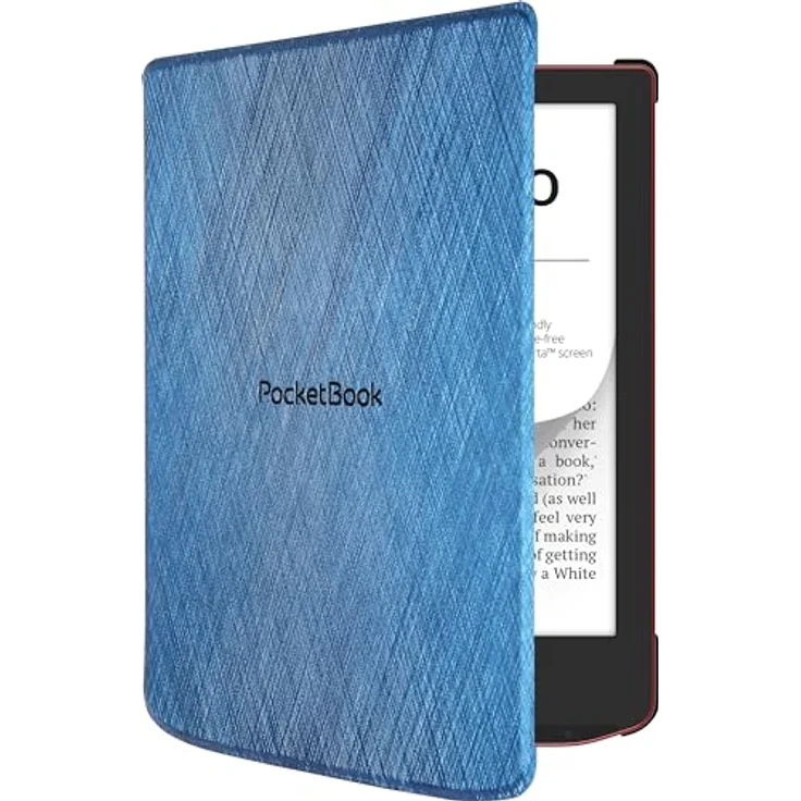 Pocketbook Shell Cover aus strapazierfähigem Material mit Sleep-Cover-Funktion für Verse und Verse Pro, Blau – Bild 2