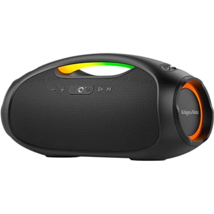 Kruger&Matz Street X-BASS, Kabelloser Bluetooth-Lautsprecher mit 60 W Leistung, IPX6 wasserdicht, RGB-Hintergrundbeleuchtung, 5400mAh Akku, KM0572 – Bild 1