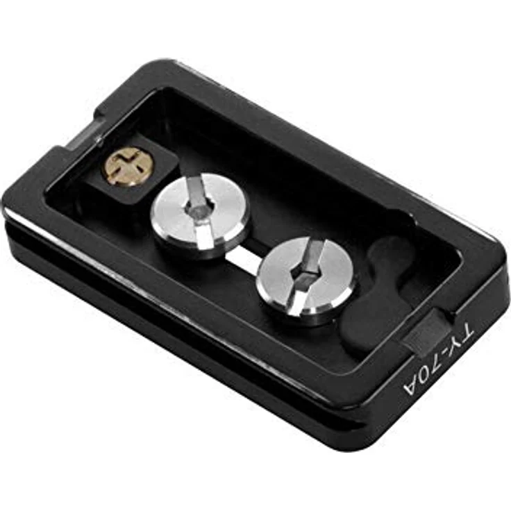 Sirui TY-70A Schnellwechselplatte mit Videopin, Arca Swiss kompatibel Aluminium-schwarz – Bild 3