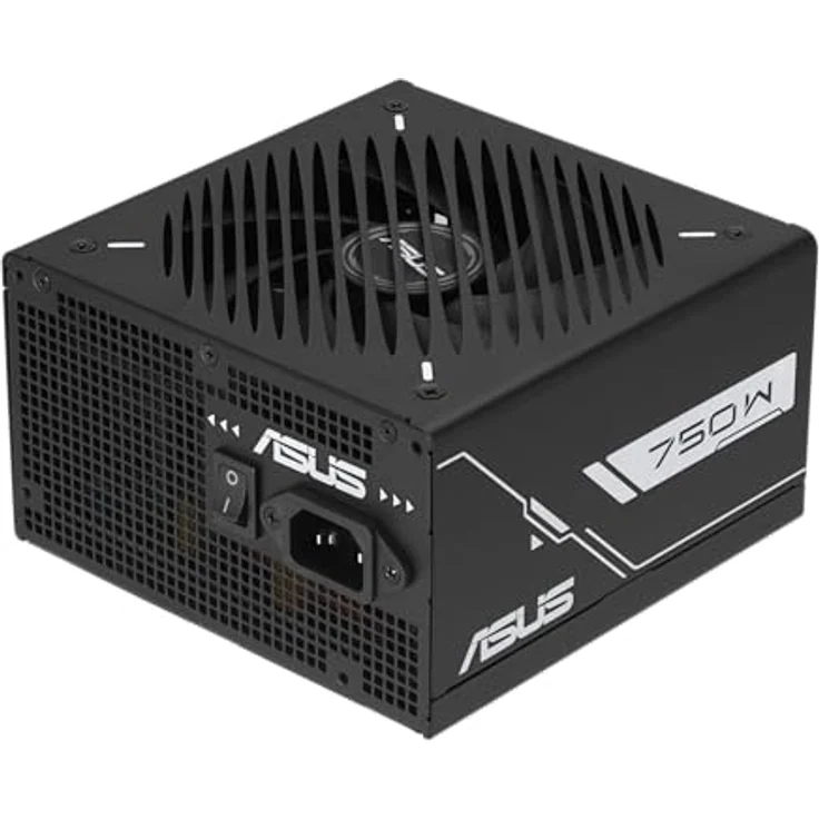 ASUS Prime 750W Gold Black Edition Netzteil, 750 Watt, ATX 3.1 & PCIe 5.1 kompatibel, 80 Plus Gold, modulare Kabelleitungen, Schwarz – Bild 2