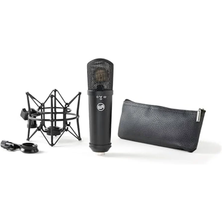 Warm Audio WA-87JR Black, Kondensatormikrofon mit K87-Kapsel, vielseitige Richtcharakteristik und niedrigem Eigenrauschen – Bild 5