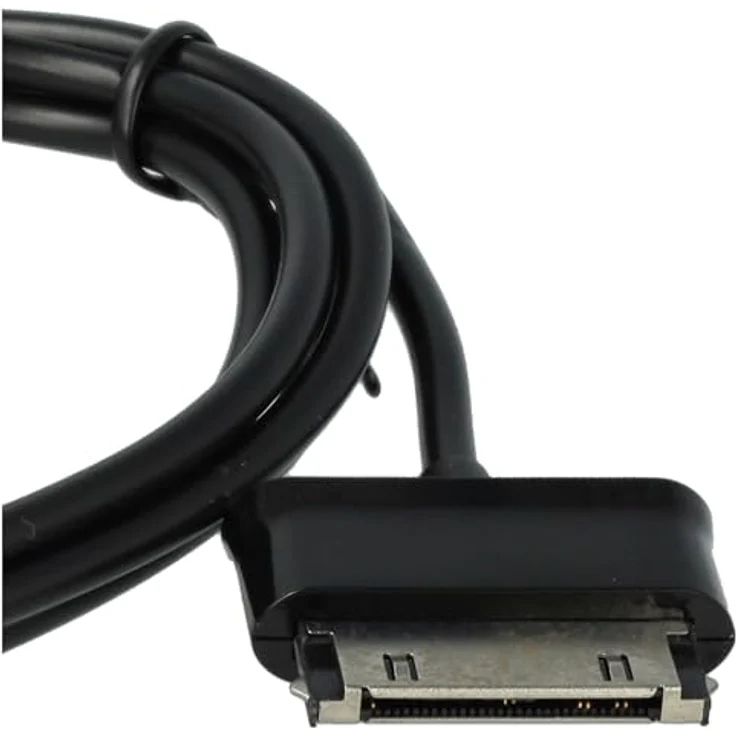 vhbw USB-C Ladekabel kompatibel mit Samsung Galaxy Tab 10.1 GT-P7501, GT-P7510, Note LTE GT-N8020, GT-P7500, 100 cm, schwarz, schnelles und sicheres Laden, präzise gefertigt – Bild 6