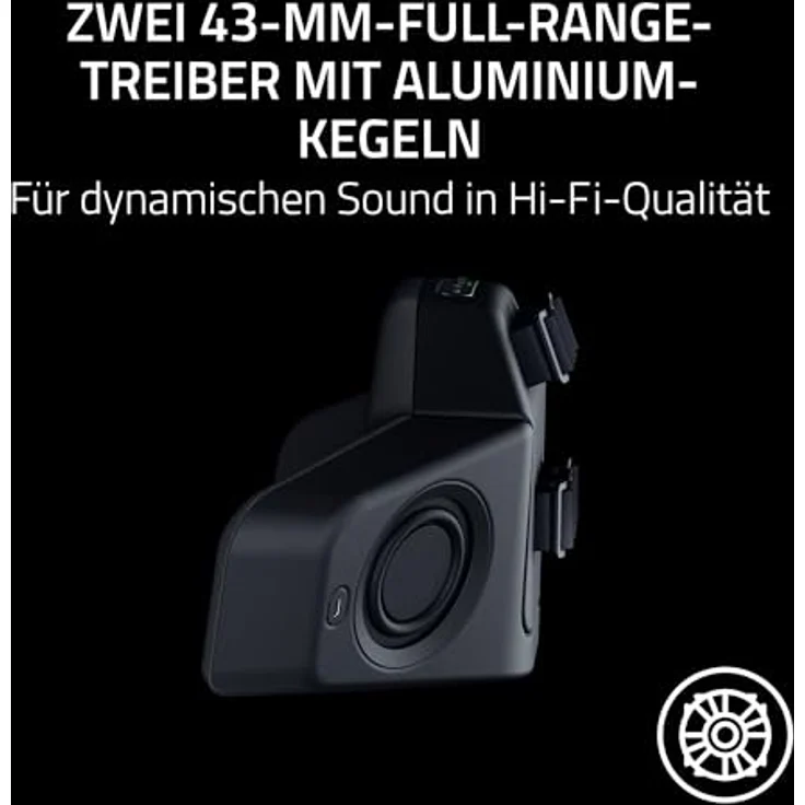 Razer RC81-04350101-R3M1, PC-Lautsprecher 2.0 Kanäle, Verkabelt & Kabellos, Schwarz, versandkostenfrei – Bild 5