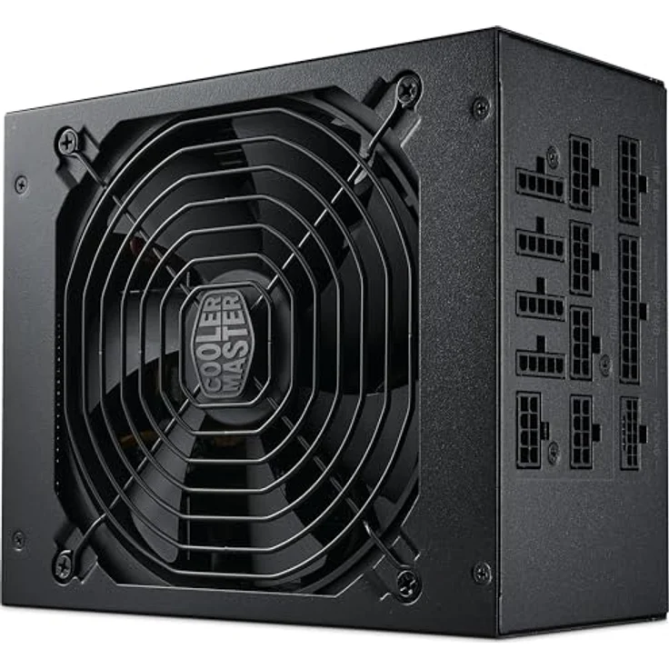 Cooler Master MWE Gold 1050 V2 ATX 3.1 Vollmodulares Netzteil – 80 Plus Gold, 1050 Watt, PCIe 5.1-Verkabelung, 140 mm FDB-Lüfter, Hochtemperaturschwelle – Bild 2