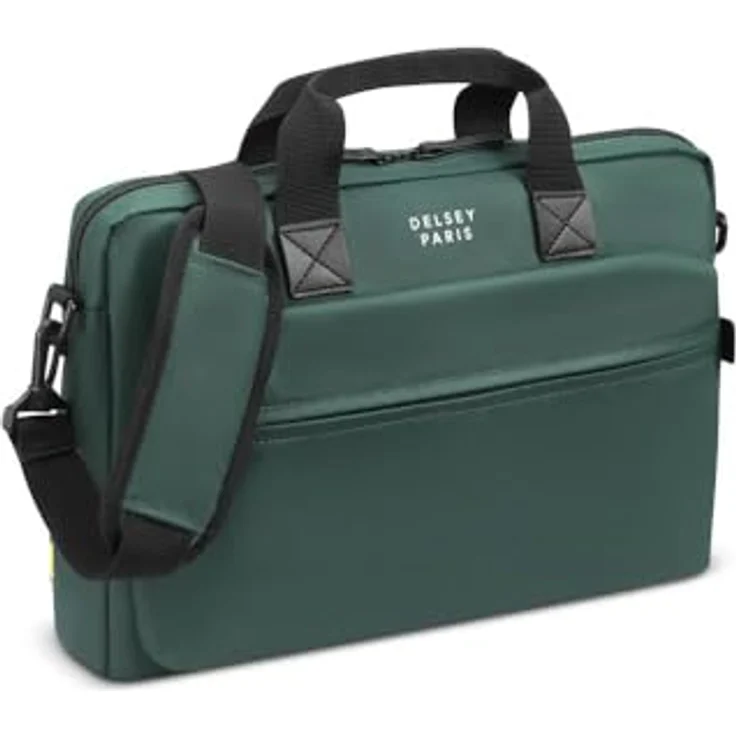 Delsey Maubert 2.0 Aktentasche RFID Schutz 40 cm Laptopfach (14"), Notebooktasche, Grau – Bild 3