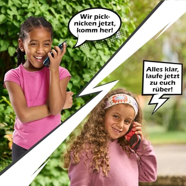 Vtech® Walkie Talkie KidiTalkie Explorer, (Set, 2-St), mit Taschenlampe, lustigen Stimmverzerreffekten, LCD-Bildschirm – Bild 5