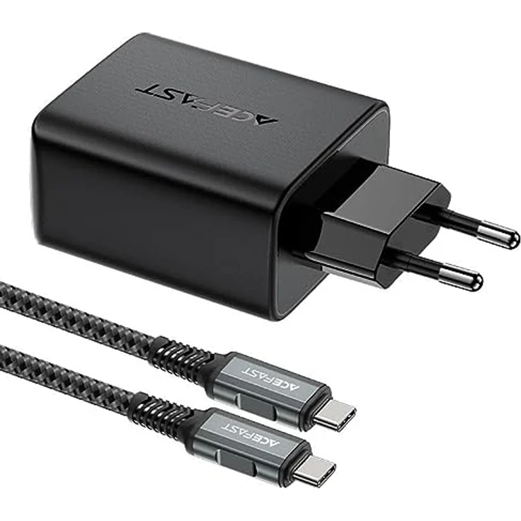 ACEFAST Wall Charger A17, 65 W GaN + USB-C Kabel (Black) – Bild 2