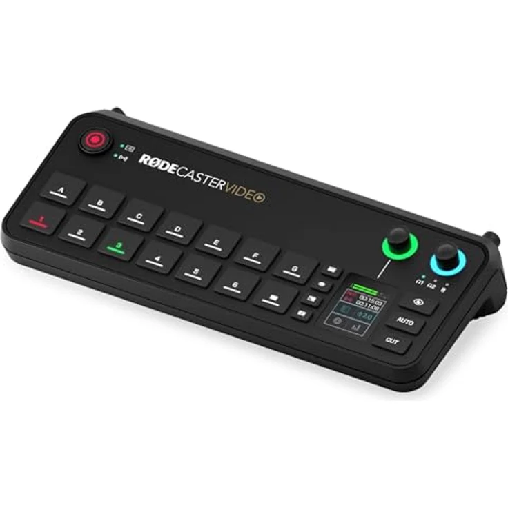RØDE RøDECaster Video, Mischpult mit High-Performance Octa-Core CPU und Neutrik Combo-Jacks, Schwarz – Bild 4