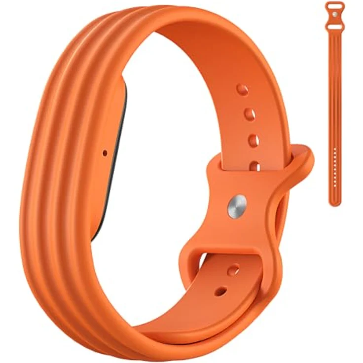 Astorgos Ersatz-Sportarmband für Fitbit Air, weiches Silikon, schweißresistent und wasserdicht, Einheitsgröße 5,9’-8,6’ (150–220 mm) – Bild 1