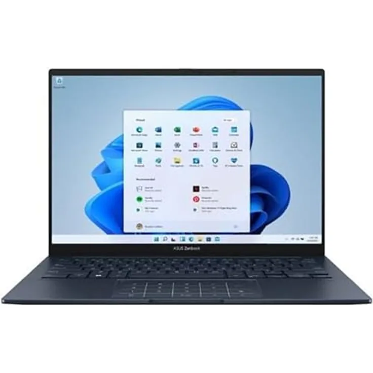 ASUS ZenBook 14 OLED UX3405MA-PP606W Laptop 14 Zoll WQXGA+ 120Hz (Intel Core Ultra 7 155H, 16GB RAM, 512GB SSD, ARC Graphics, Windows 11 Home) Blau Ponder - Spanische QWERTY-Tastatur