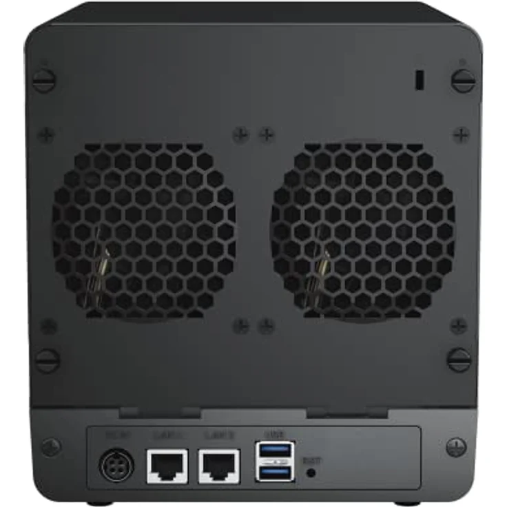 Synology DiskStation DS423, 4 Bay NAS mit 72 TB Rohkapazität, Schwarz – Bild 4