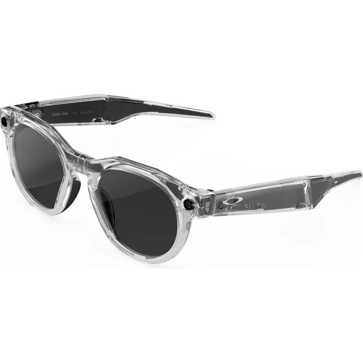 Oakley Meta HSTN, AR Brille mit 12 MP Kamera, 32 GB Speicher, transparent