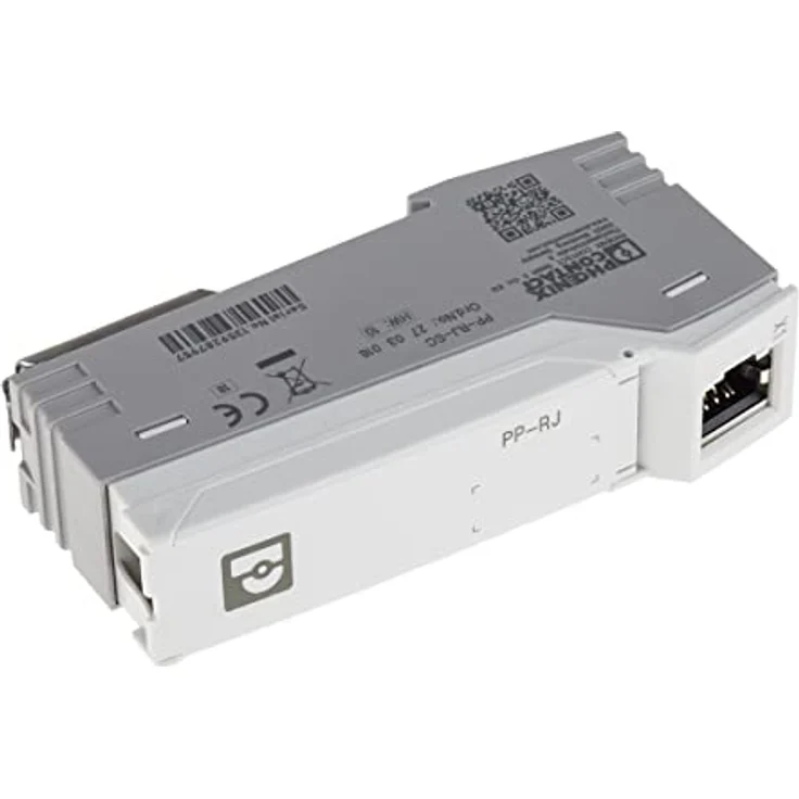 PHOENIX CONTACT PP-RJ-SC Patch-Panel, Grau, RJ45-Buchse auf Schraubklemmen, 10/100/1000 MBit/s, Tragschienenadapter, IP20, schirmkontaktierung mit Zugentlastung, erweiterter Temperaturbereich -40 °C bis +75 °C – Bild 3