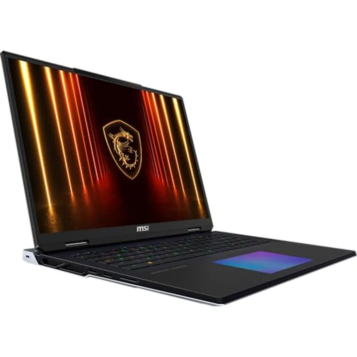 MSI Titan 18 HX AI A2XWIG-073, Gaming Laptop mit Intel Core Ultra 9, 24 Kernen, 18" miniLED Display, GeForce RTX 5080, 64 GB RAM, 6000 GB SSD, Windows 11 Professional