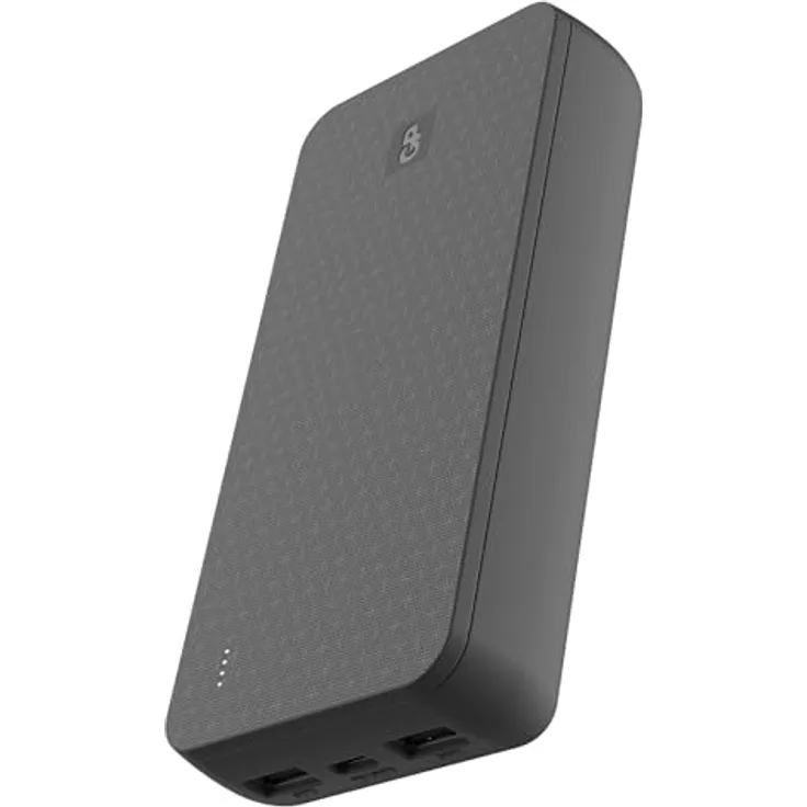 GP Battery GP PowerBank B+ Serie 20.000 mAh Schwarz - Kompakte und leistungsstarke Powerbank für Abenteuer - GP Batteries