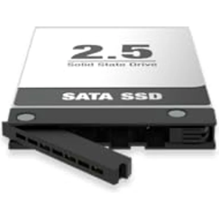 Icy Dock MB038TP-B, herausnehmbares HDD/SSD-Gehäuse für 2,5" SATA-Laufwerke, Schwarz – Bild 2