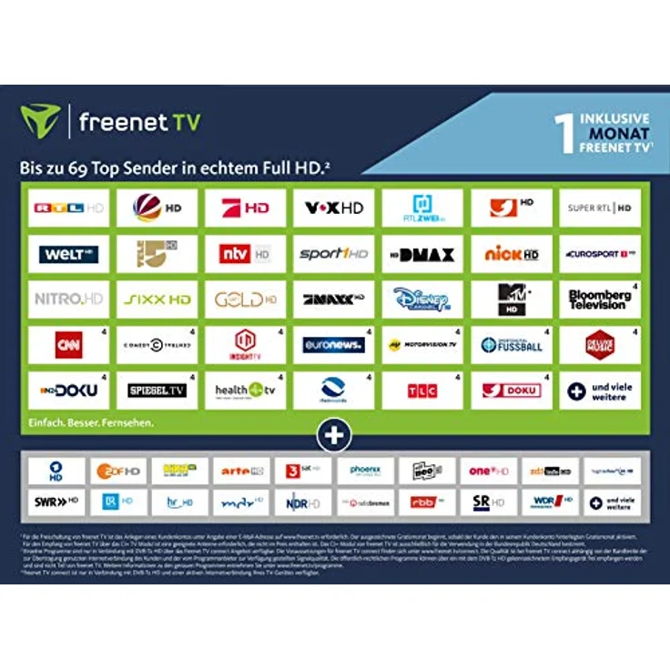 freenet TV HD Modul inkl. 1 Monat freenet TV für Antenne (DVB-T2 HD) – Bild 5
