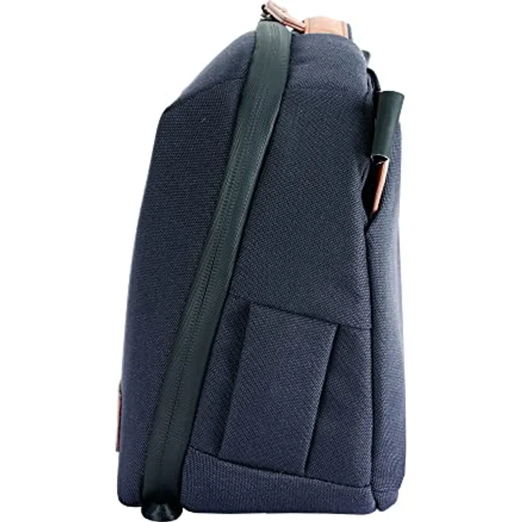 VANGUARD VEO City CB34, 8-Liter Crossbody-Kameratasche für spiegellose Kameras, blau, mit wasserdichtem Material und Regenschutz – Bild 2