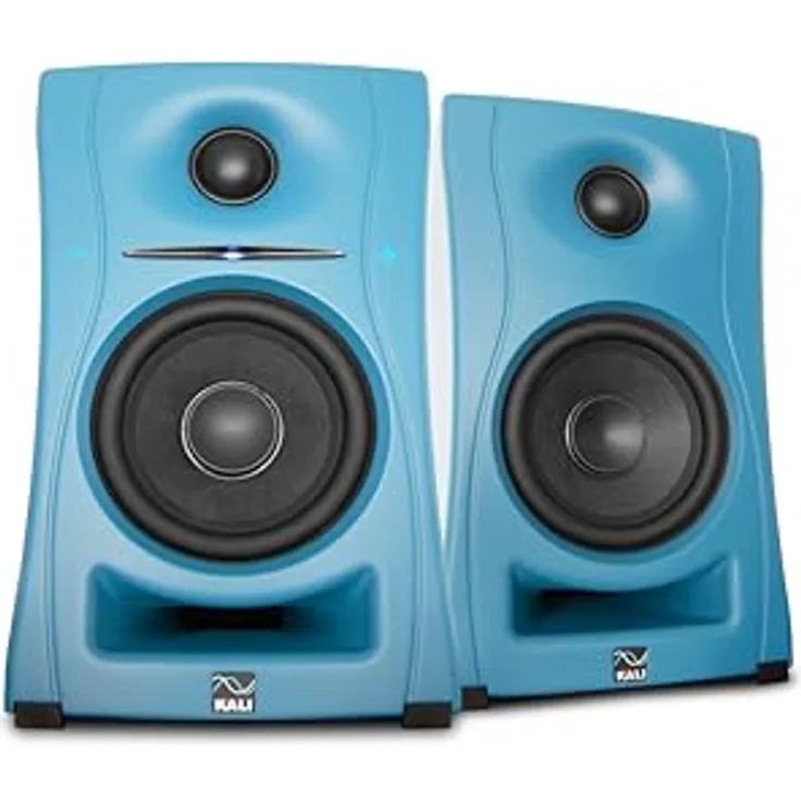 Kali Audio LP-UNF-B, Paar Bluetooth-Monitorlautsprecher mit 160 W RMS, Frequenzbereich 39 - 25000 Hz, blau