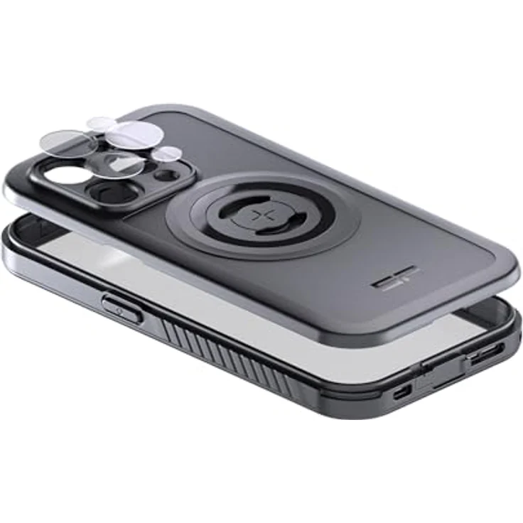 SP CONNECT Phone Case Xtreme kompatibel mit iPhone 14 Pro, MILITÄRSTANDARDS ZERTIFIZIERT, magnetische Befestigung, kabelloses Aufladen, MagSafe, robust und wasserdicht – Bild 5