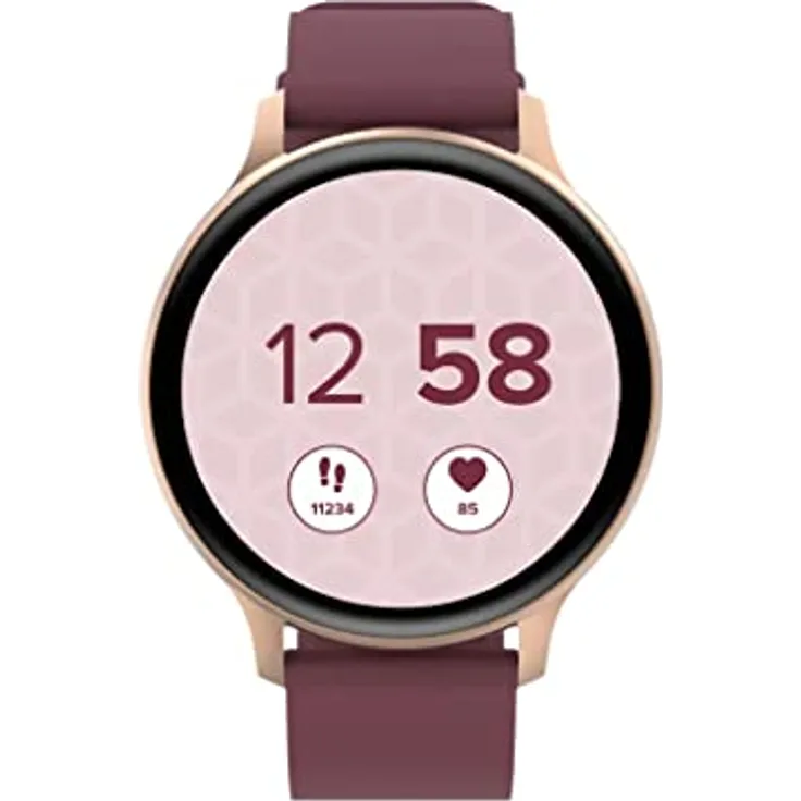 CANYON Smartwatch Badian SW-68 rosé-Gold/red 45mm DE