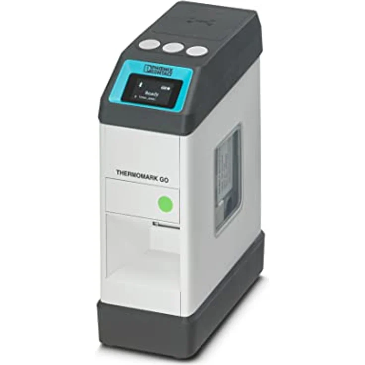 Phoenix Contact THERMOMARK GO, mobiler Thermotransferdrucker mit intuitiver MARKING system App und automatischer Materialerkennung, Schwarz – Bild 2