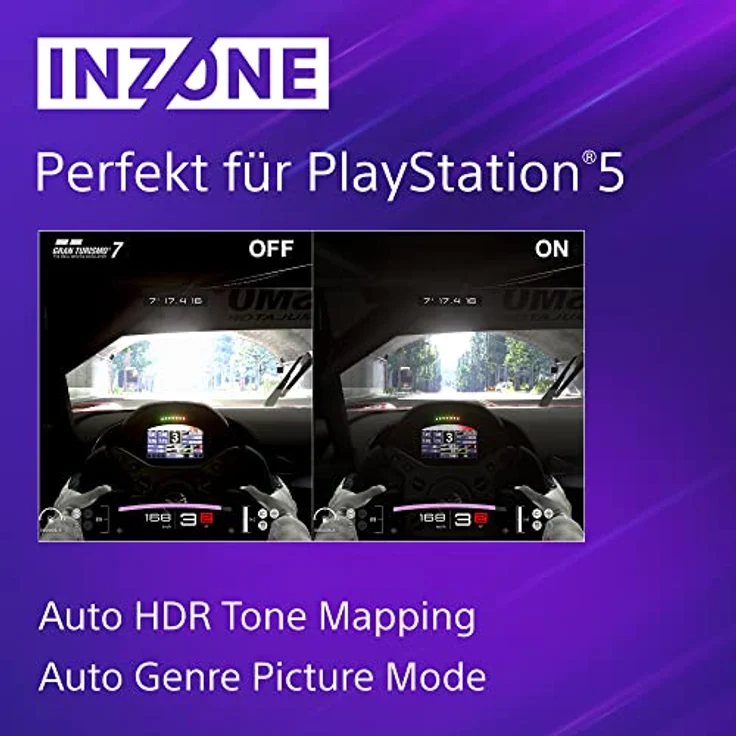 Sony INZONE M9 27 Zoll Gaming Monitor: 4K 144Hz 1ms Full Array Local Dimming HDMI 2.1 VRR 2022 Modell, Weiß – Bild 5
