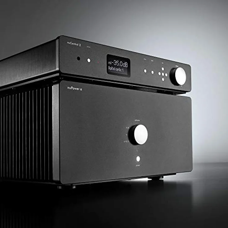 Nubert nuPower A | Schwarze 2 Kanal Endstufe | vollsymmetrischer Analogverstärker | schaltbare High End Endstufe Mono (1 x 2200 W) oder Stereo (2x 1150W) | Class-AB Endverstärker – Bild 5