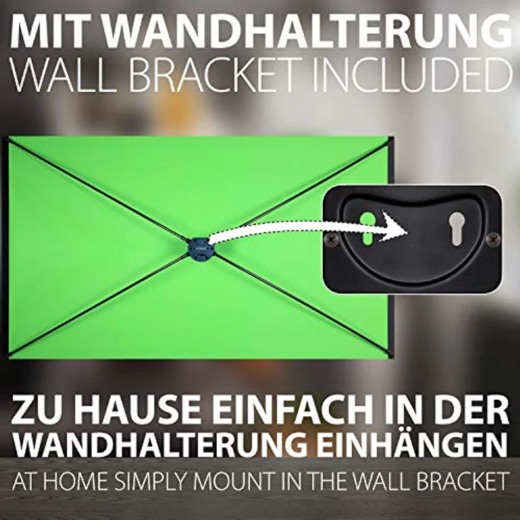 ESMART Expert X-Type Ultralightweight Greenscreen 161 x 93 cm | 70'' – Bild 7