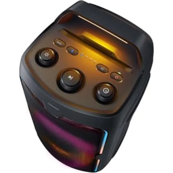 Samsung Sound Tower MX-ST40F (2025) Partylautsprecher mit 160 W, Dual-Subwoofern, spritzwassergeschützt (IPX4), Partybeleuchtung und 12 Stunden Akkulaufzeit – Bild 6