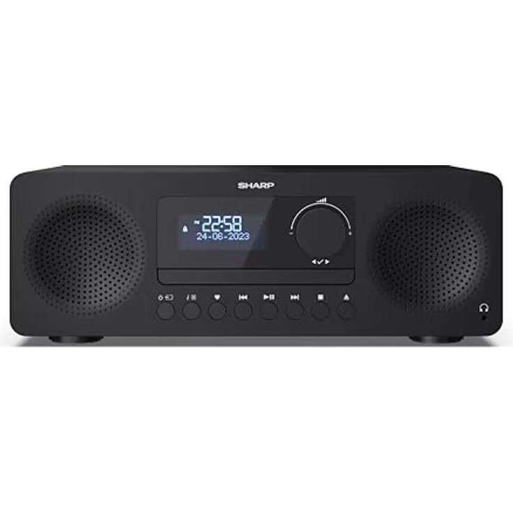 Sharp XL-B720D (FM, DAB+, Bluetooth), Radio, Schwarz – Bild 2