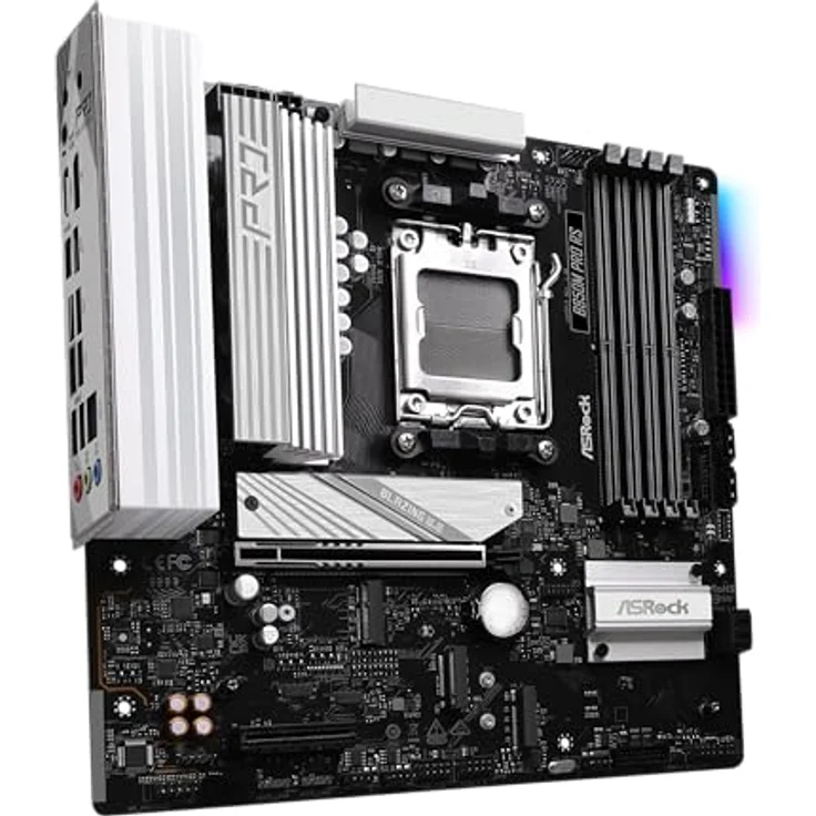 ASRock AMD AM5 B850M Pro RS Mainboard, Schnelle und effiziente Leistung, umfassende Konnektivität, intuitive Bedienung – Bild 5