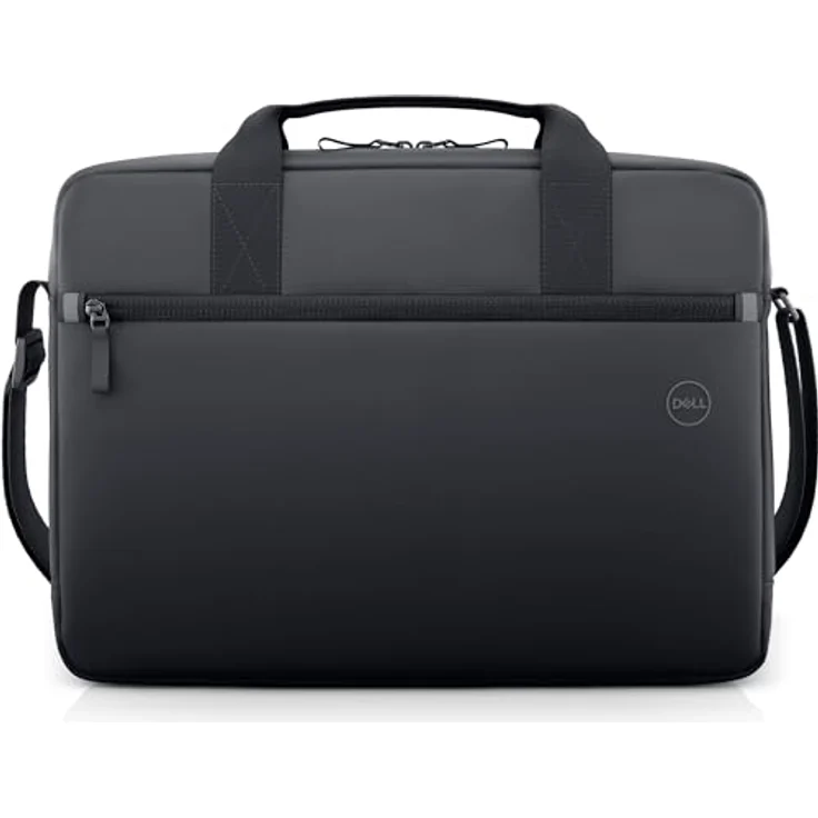 Dell CC3624, Notebooktasche für 16" Laptops, wasserfest, schwarz, mit verstellbarem Schultergurt und zusätzlichen Fronttaschen – Bild 1