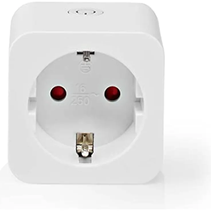 NEDIS WIFIP131FWT Smartlife Smart Stecker | WLAN | 1 Stück | 3680 W | Type F (CEE 7/3) | -10-45 °C | Android™ / IOS | Weiss