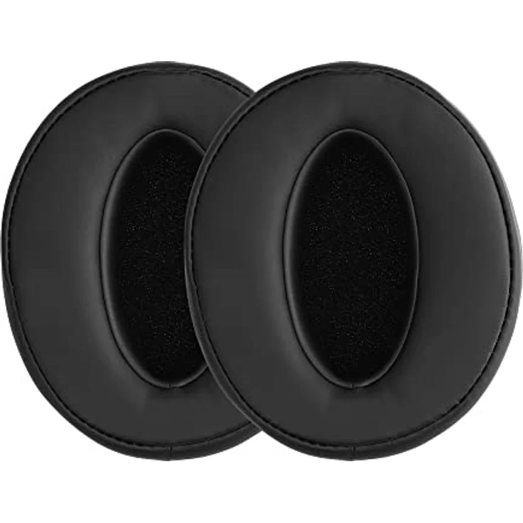 kwmobile 2X Ohrpolster kompatibel mit Sennheiser HD400S / HD450SE / HD458BT - Over Ear Kopfhörer Polster aus Kunstleder – Bild 1