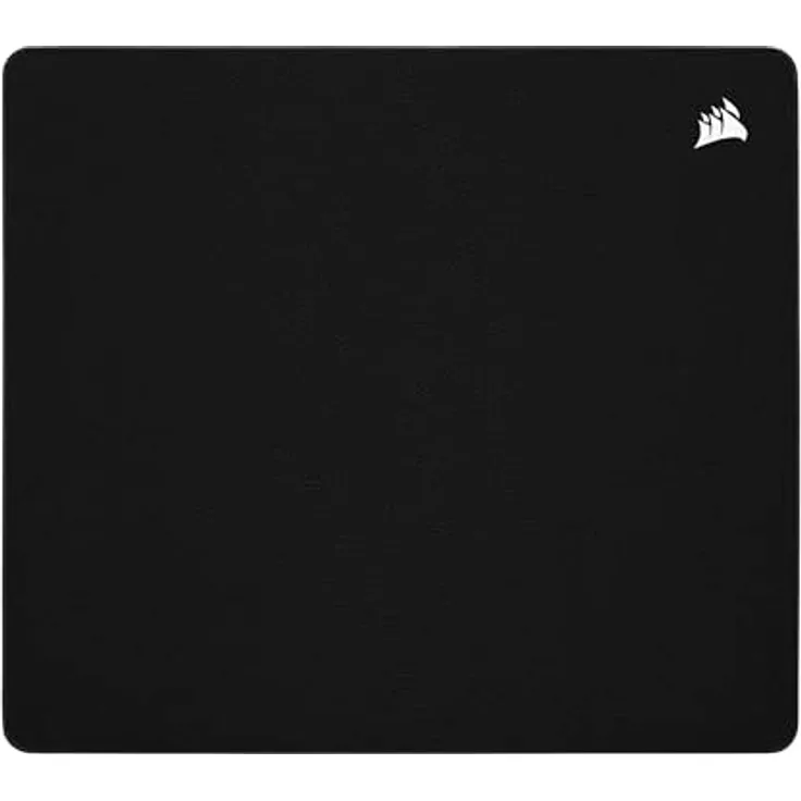 Corsair MM500 v2 Großes Hybrid-Stoff-Mauspad für Spiele – 45cm x 40cm – Auslaufsichere Beschichtung – Anti-Fray Genähte Ränder – Rutschfester Gummifuß – Schwarz