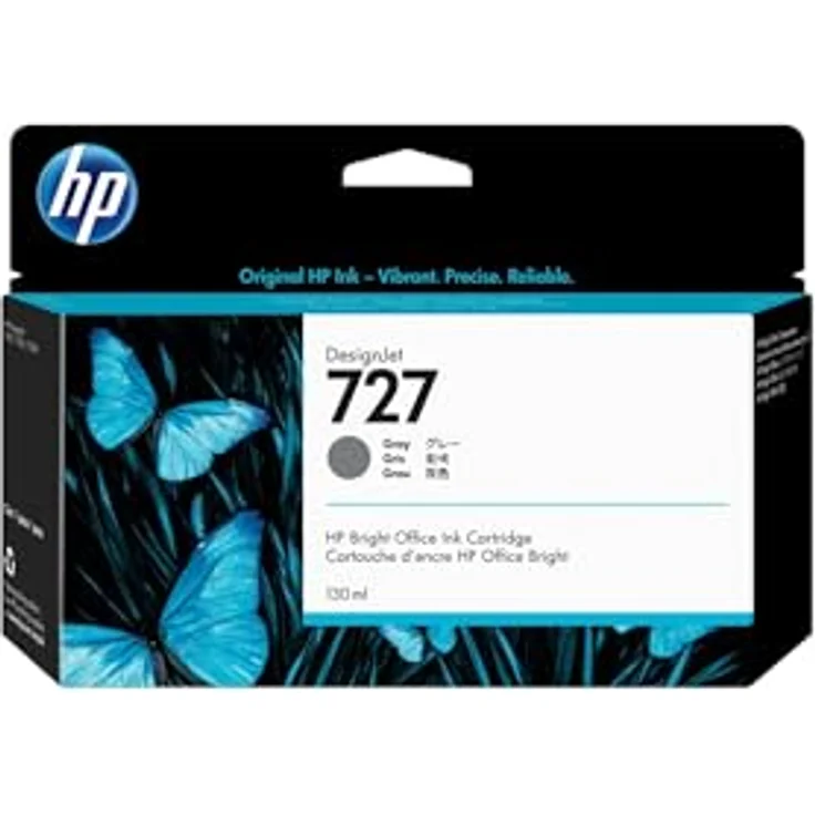 HP 727 Grau DesignJet Tintenpatrone, 130 ml – Bild 3