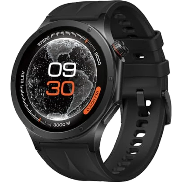 OnePlus Watch 4, Smartwatch mit Fitness-Tracking, Schwarz – Bild 1