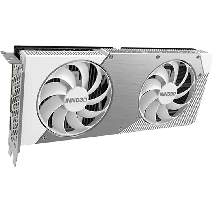 Inno3D RTX 5060 Twin X2 OC White, Grafikarte mit 8 GB GDDR7, HDMI und 3x DisplayPort