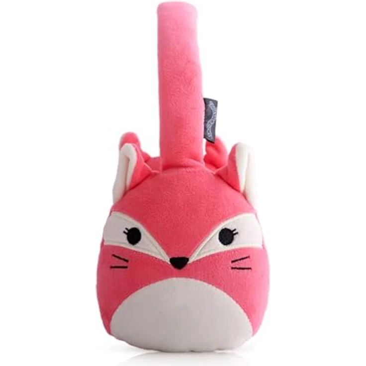 Squishmallows Fifi Plüsch-Bluetooth-Kopfhörer, kabellos mit Mikrofon, Bluetooth 5.0, bis zu 6 Stunden Wiedergabezeit, rosa – Bild 3
